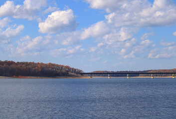 A beautiful day on Norfork Lake in Mountain Home, Arkansas 