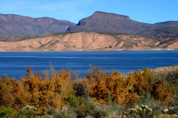 Blue Skies Roosevelt Lake Arizona