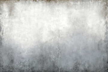 Grunge Backdrop Illustration: Grey Background with Textured and Distressed Vintage Grunge and Watercolor Paint Stains