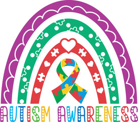 Autism Awareness SVG Cut Files -Autism Awareness Day SVG, Autism awareness t-shirts design, Autism Vector Illustrator, Autism SVG