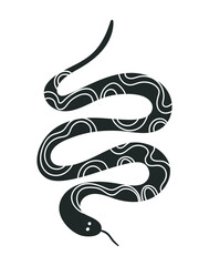 snake esoteric colorless
