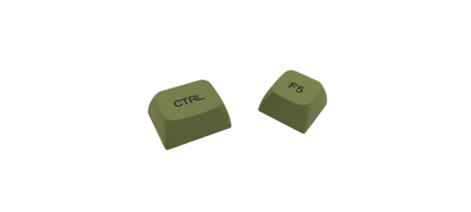 CTRL F5 key keyboard / Transparent