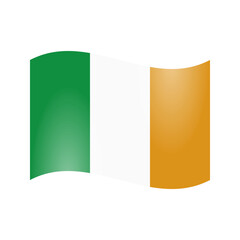 The national flag of Ireland