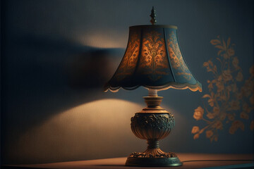 lamp on the table 2
