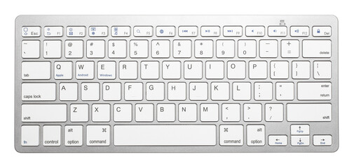 Wireless keyboard cut out