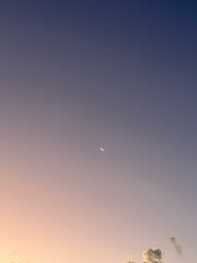 sunset in the sky