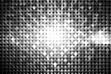 Silver background mosaic with light spots Generative AI