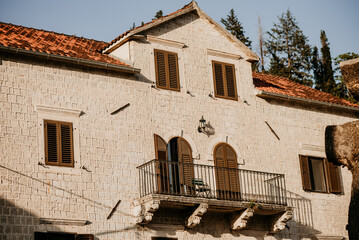 Beautiful buildings and places over the Europe balcony terrace flowers view architecture 