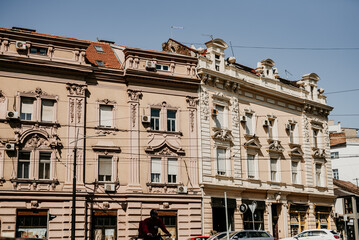 Beautiful buildings and places over the Europe balcony terrace flowers view architecture 