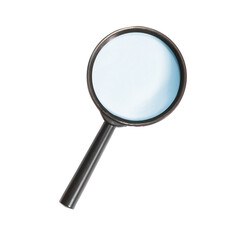 Magnify glass in PNG isolated on transparent background