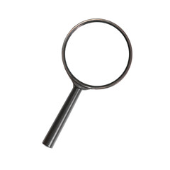 Magnify glass in PNG isolated on transparent background
