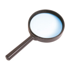 Magnify glass in PNG isolated on transparent background