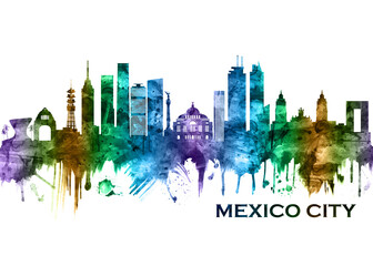 Mexico City Mexico Skyline