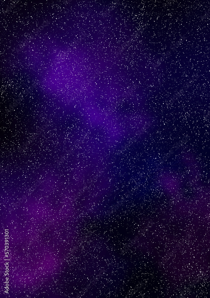 Wall mural space nebula background