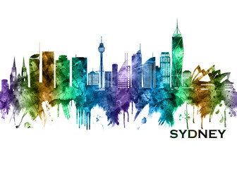 Obraz premium Sydney Australia Skyline