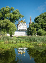 monastery on the lake