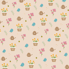 spring pattern 