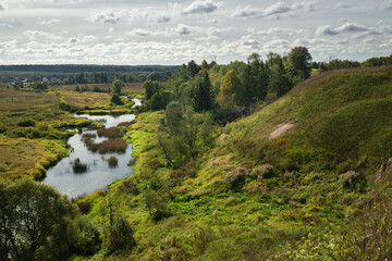 landscape with river
