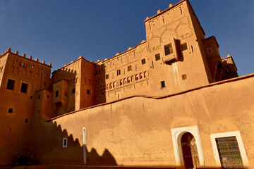 Marocco, Kasbah di Taourirt. Oarzazate