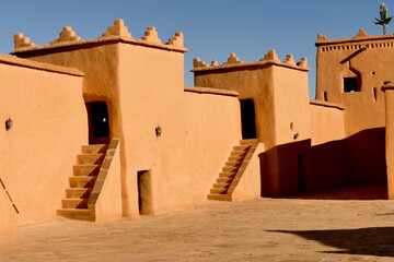 Marocco, Kasbah di Taourirt. Oarzazate