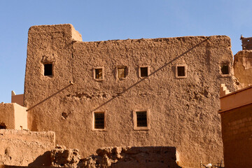Marocco, Kasbah di Taourirt. Oarzazate
