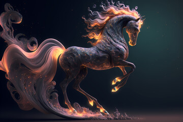 Spirit Animal - Horse, Generative AI