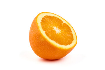 Oranges, isolated on white background.