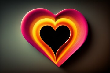 heart shaped illustration