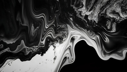 Marmo nero. Background. Texture. AI generated