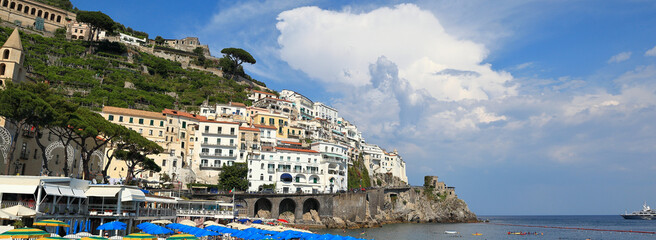 Naklejka premium The Amalfi Coast, Italy