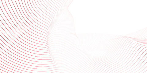 White abstract background and red line 