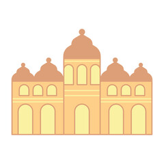 arab mosque building icon