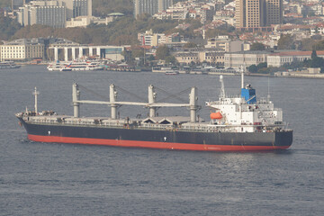 Fototapeta premium Cargo ship