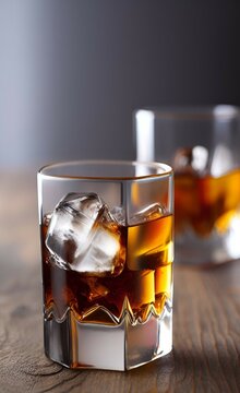 Whiskey on ice