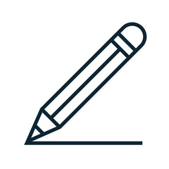 pencil icon line style