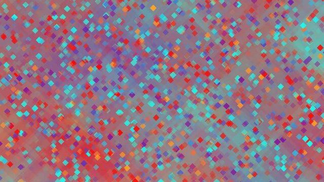 Colorful Texture 4K Background is a stock motion graphics clip that shows a cross-hatching of many different colors. 
