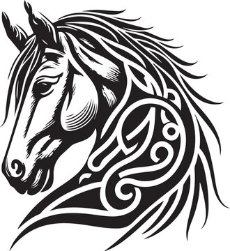 26 Nice Horse Tattoos - Design World - Joshua Nava Arts