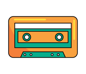 cassette retro icon