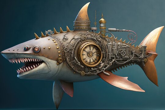 Steampunk Fish Images – Browse 1,518 Stock Photos, Vectors, and