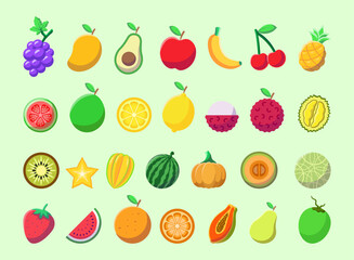 Fruit Illustration Vector Collection