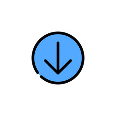 Contact Us User Interface Icon Vector Design