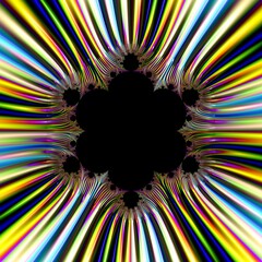 Fractal complex zoom - Mandelbrot set detail, digital artwork for creative graphic design