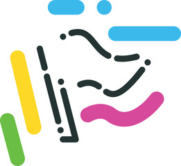 modern style business icon isolated symbol flag - PNG image with transparent background