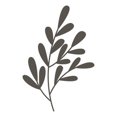 Aesthetic Boho Leaf Flower Design Decoration