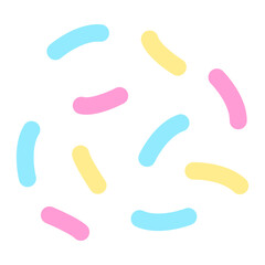 Abstract Scribble Doodle Ornament Vector Design