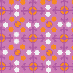 floral traditional vector
