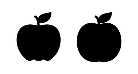 Apple icon vector illustration. Apple sign and symbols for web design.