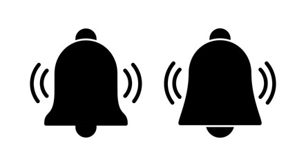 Bell Icon vector illustration. Notification sign and symbol for web site design