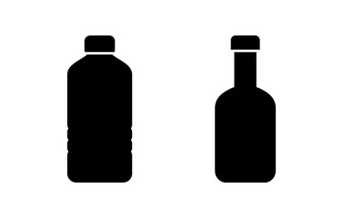 Bottle icon vector illustration. bottle sign and symbol