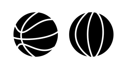 Basketball icon vector illustration. Basketball ball sign and symbol